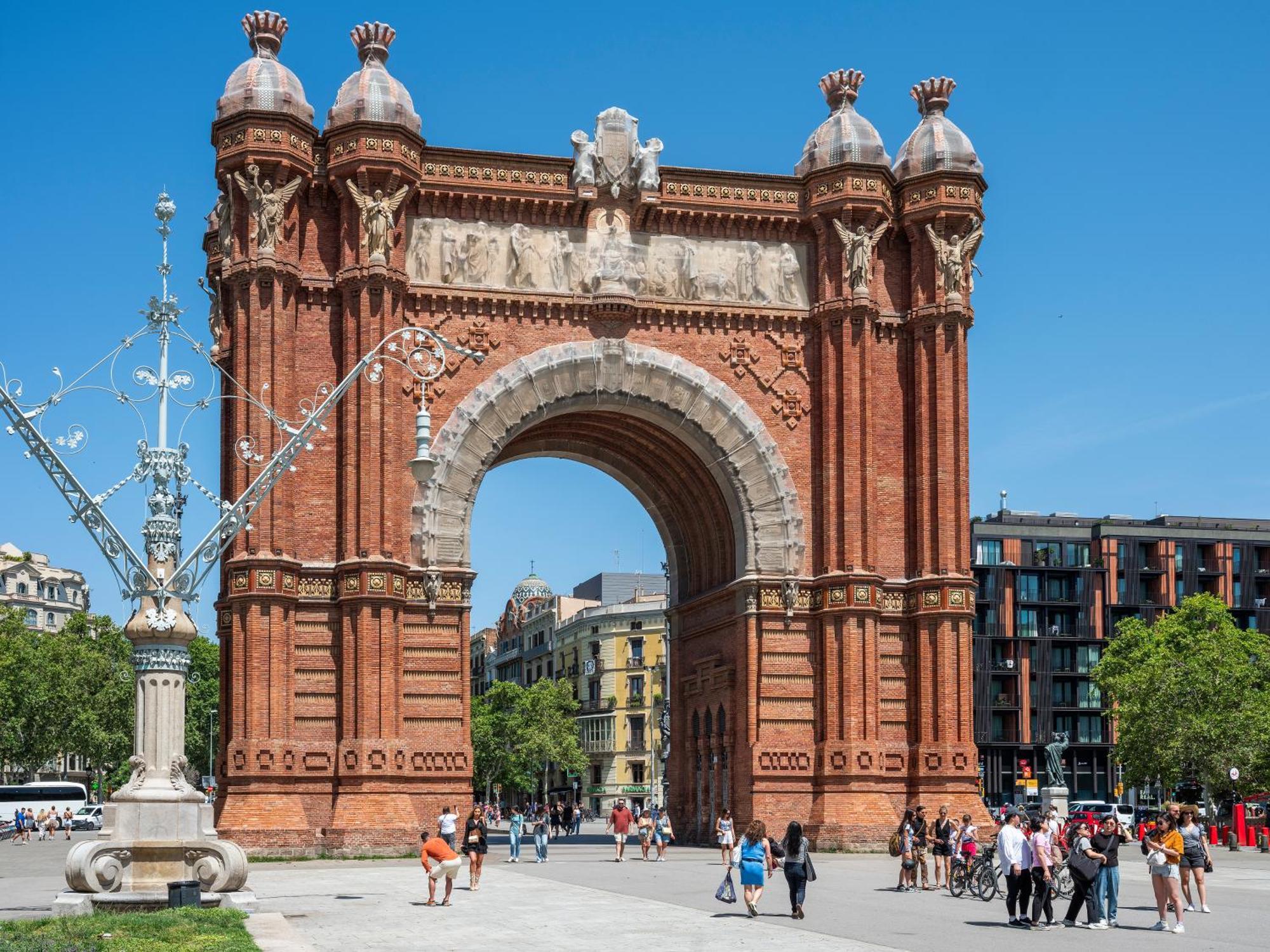 Aspasios Arc De Triomf Apartments Barcelona Eksteriør bilde